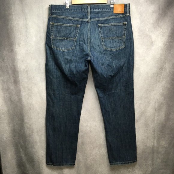 Lucky Brand Mens 221 Straight Fit Blue Jeans size 40x32 Cotton Denim Zipper Fly - Picture 3 of 10